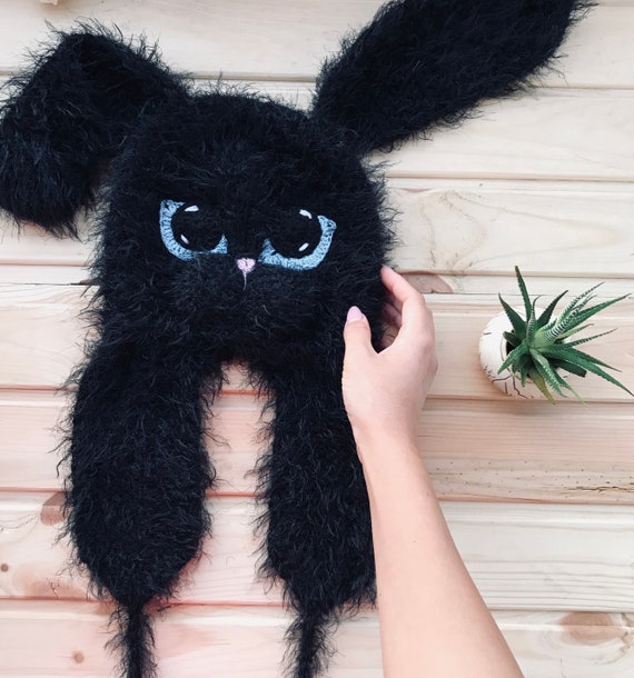 Black rabbit ears sale costume