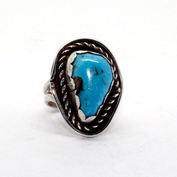 Striking Big Big Vintage Navajo 'Super Long Cone' Turquoise Native American Jewelry Silver Necklace Old Striking Big Big Vintage Navajo 'Super Long Cone' Turquoise Native American Jewelry Silver Necklace Old