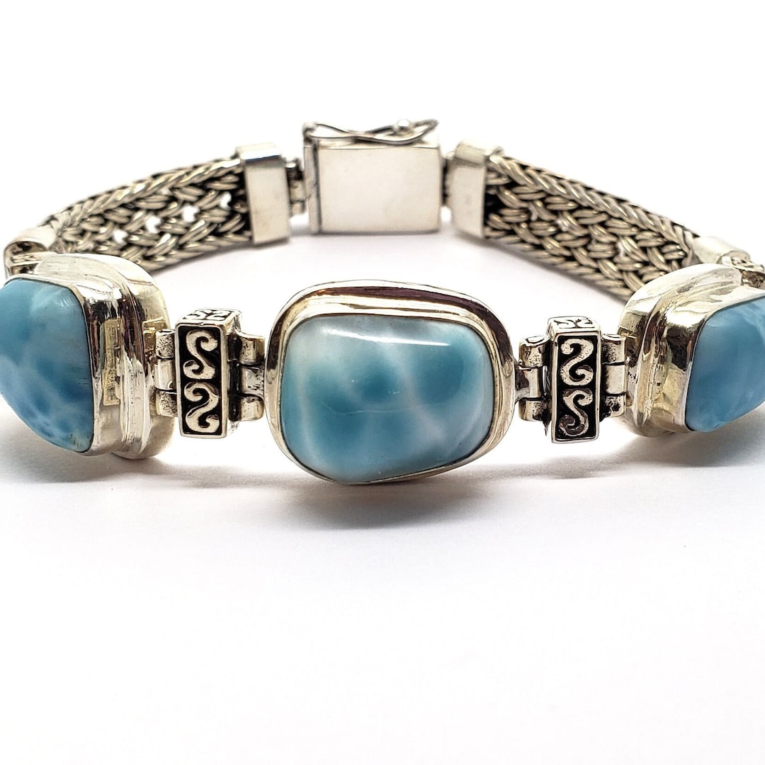 Shine Bright Larimar Cuff Bracelet