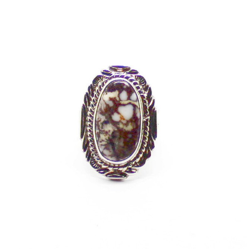 Navajo Wild Horse Ring by VICTOR CHEE Size 9 Sterling Silver 925