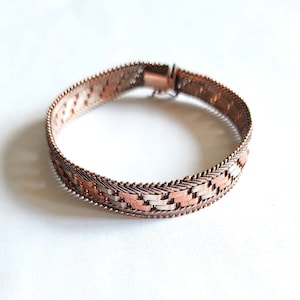 Bracciale a maglie in tessuto d'argento sterling vintage Milor Italia, bracciale in argento tricolore, bracciale in argento sterling, gioielli in argento Milor, 7,75"