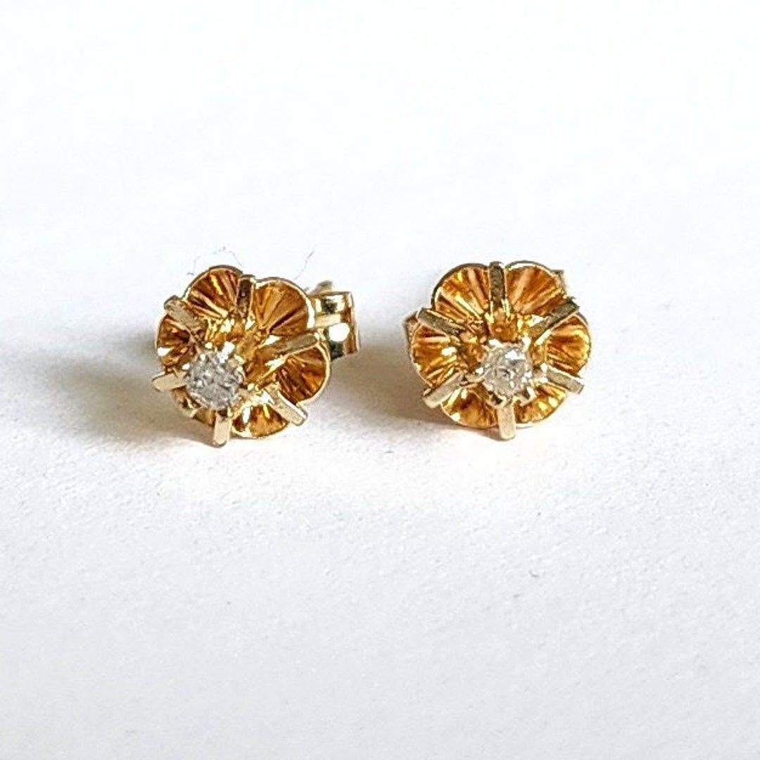 送料税込【AMY O】Dainty Waterdrop Stud Earrings 14K☆国内発 Dainty Waterdrop Stud Earrings, 14K Gold Earrings, Second