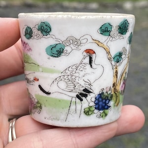 Antik Anfang 20.Jh. Japanische Porzellan Miniaturvase 1920er Jahre