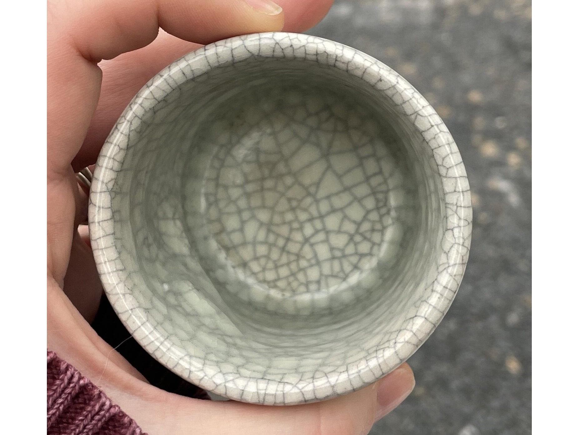 アンティーク 水月磁器 天神蟹湯呑み 日本焼 湯のみ 大正昭和 - Etsy 日本