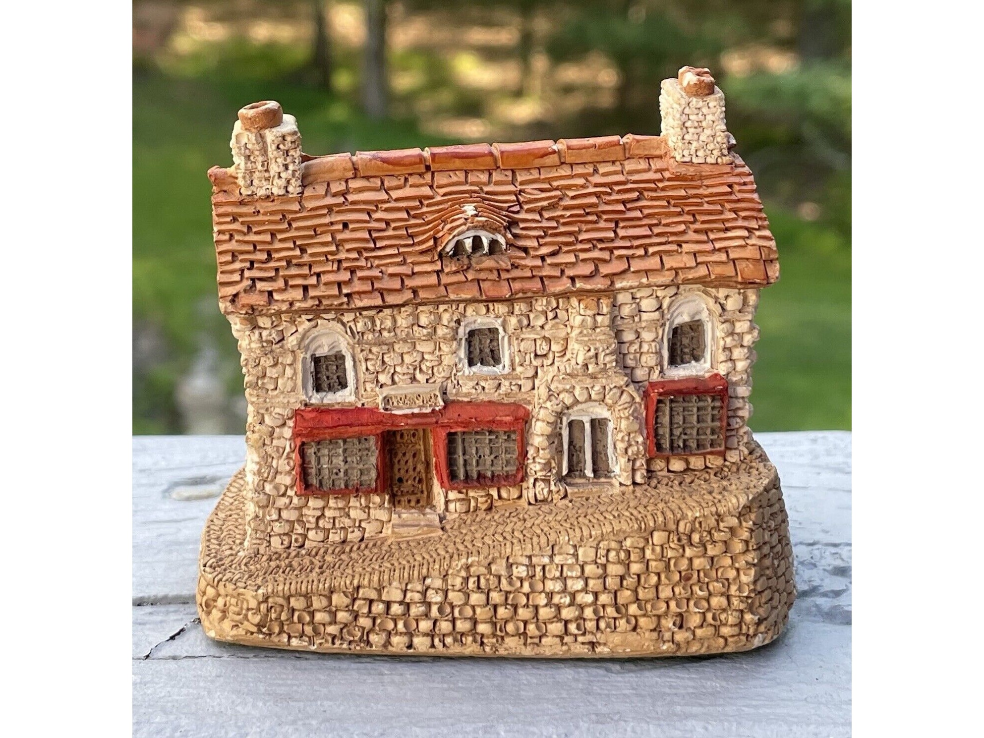 RARE Vintage Lilliput Lane Drapers Great Britain Handmade