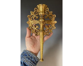 Aplique de pared para velas estilo gótico moderno de mediados de siglo, modelo Dart 4831, Neo Deco Art