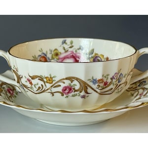 Worcester Cup Saucer - Etsy