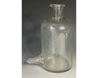 Antique Apothecary Pharmacy Aspirator Glass Bottle Germany 19th - Early 20th C.