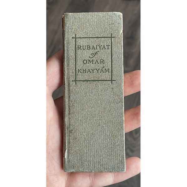 The Rubaiyat Of Omar Khaayyám Of Naishápúr - Vest Pocket Series - Rare Book