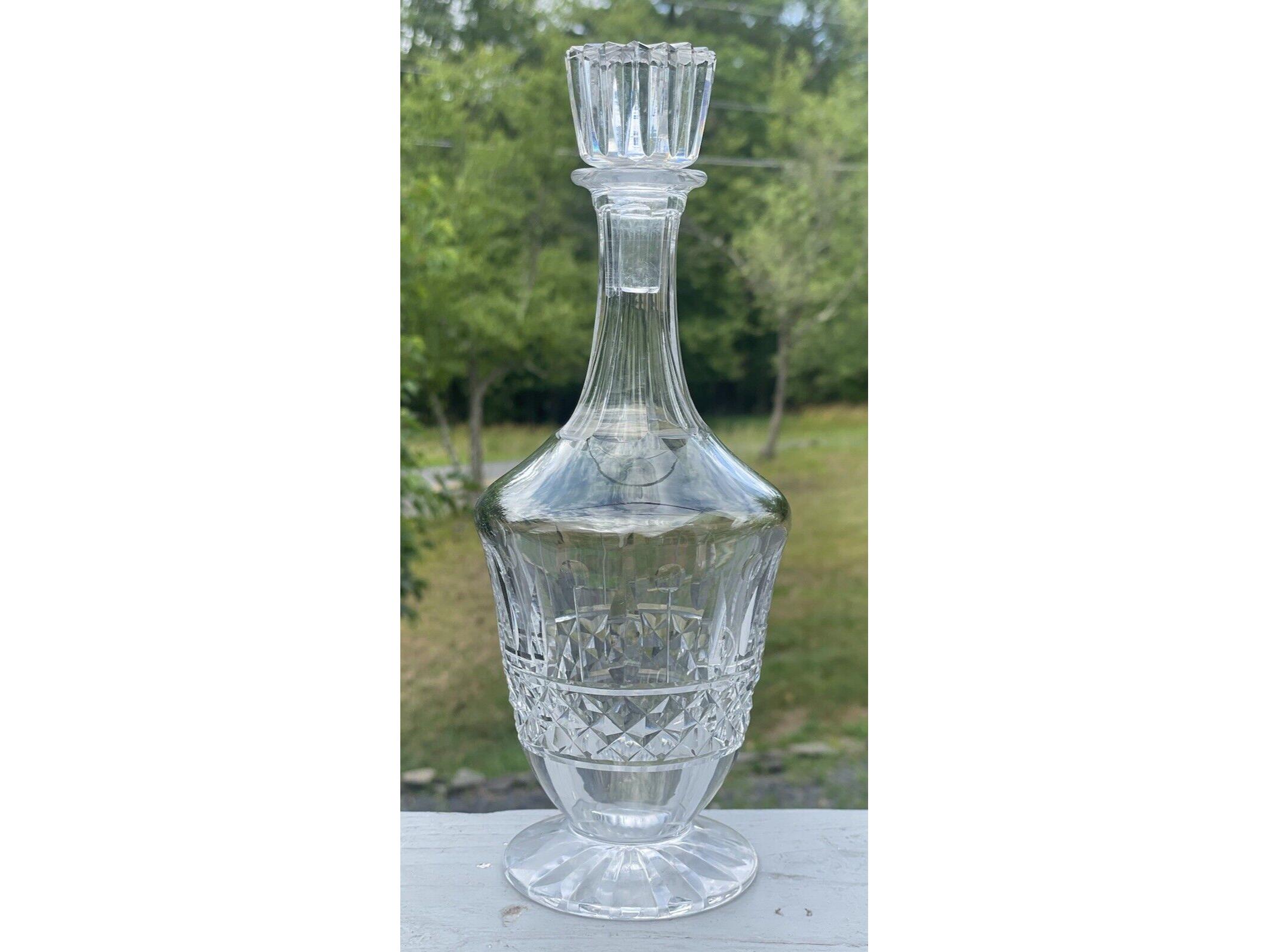【美品】CRISTALLERIE LORRAINE グラス デカンタ フランス製 美品】CRISTALLERIE LORRAINE グラス デカンタ フランス製 美品