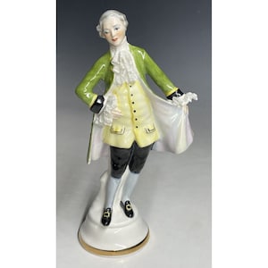 Vintage Royal Adderley &#39;Floral&#39; Victorian Style Gentleman Figurine Sculpture