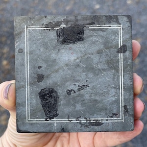 Vintage Chinese Inkstone Calligraphy Painting Ink Stone