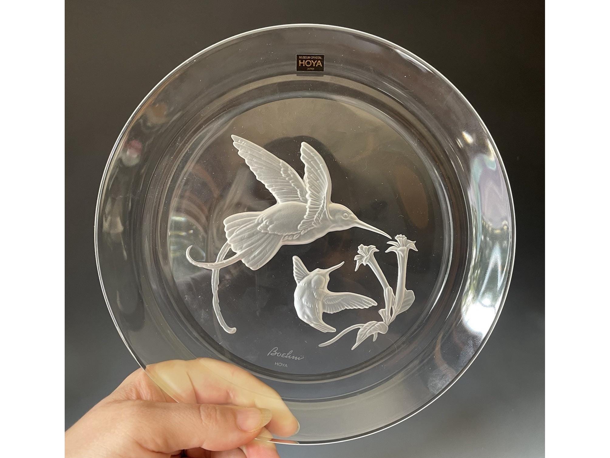 Hoya crystal plates - Etsy 日本