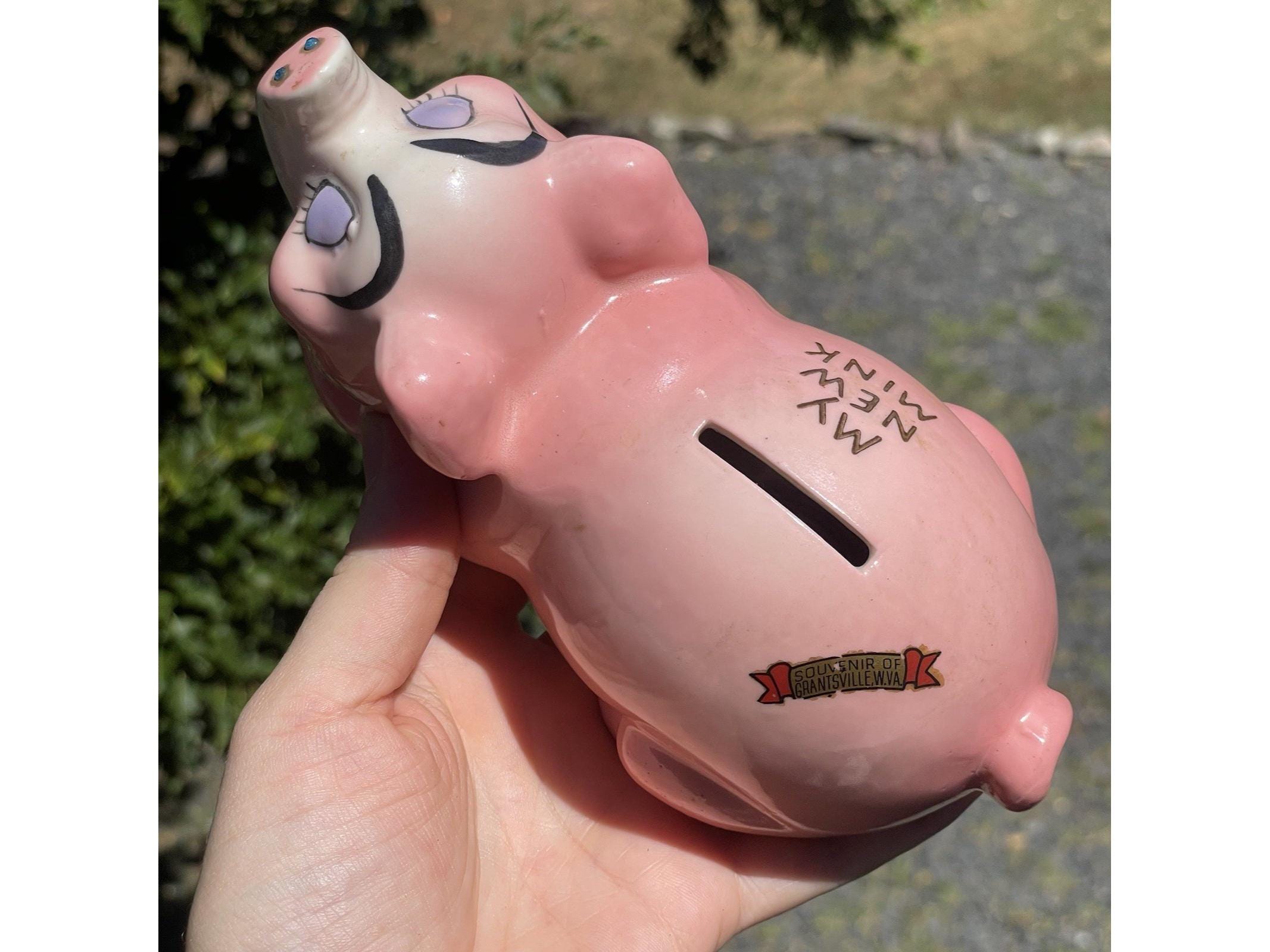 Mid-century Novelty Kreiss Piggy Bank 