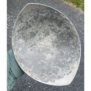 Vintage Mid-Century Retro Aluminum Metal Dish Plate Bowl Decor Interior Design
