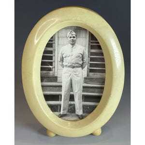 Vintage Art Deco Celluloid Picture Frame - Actual Picture Size - 3 1/4&quot; x 2 1/4&quot;