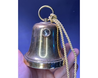 Title: Reuge Musical Bell Gold Tone Swiss Movement Anniversary