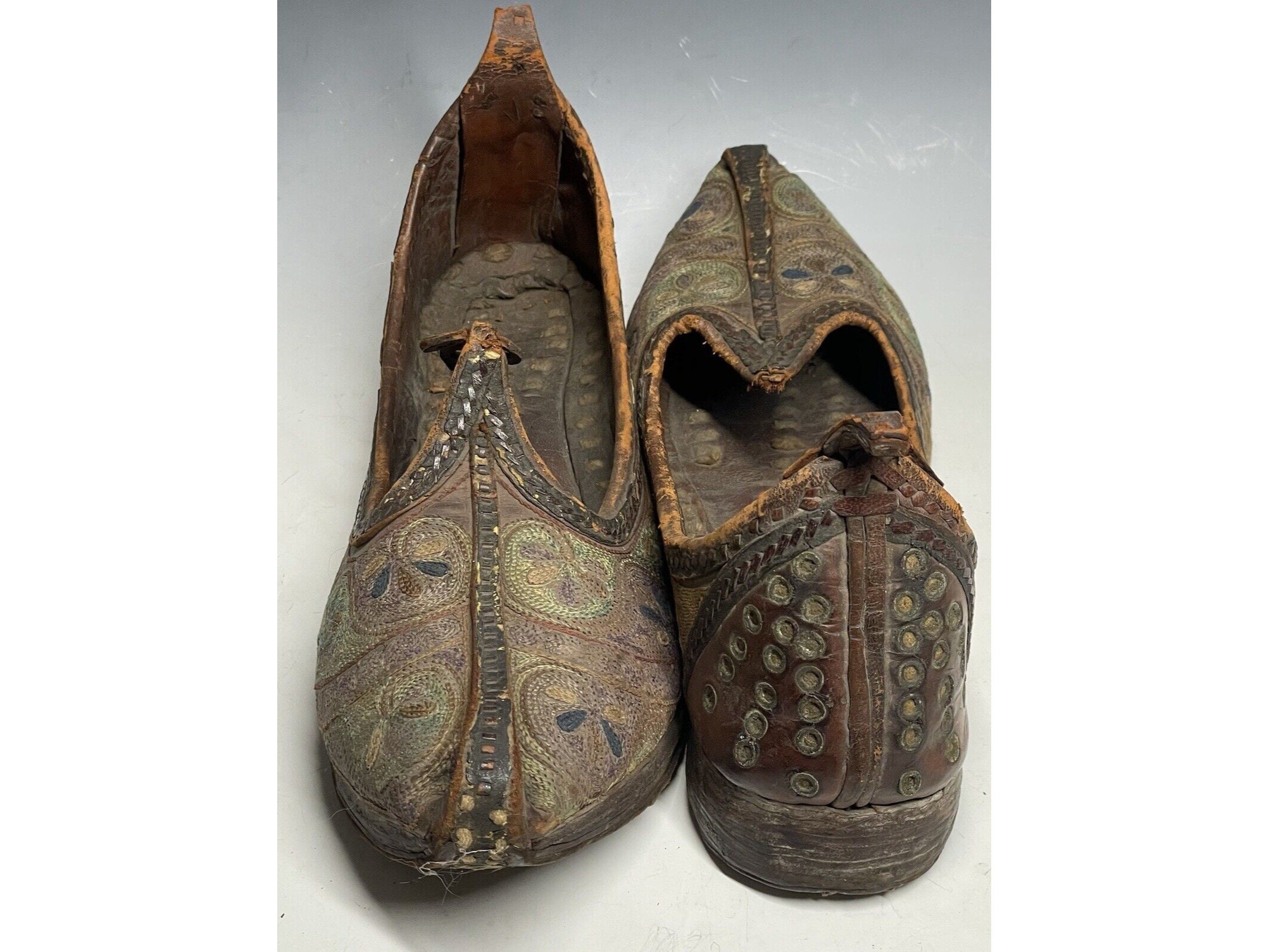Old Ancient Shoes Roman Boots Ancient Roman Soldier Shoes Roman