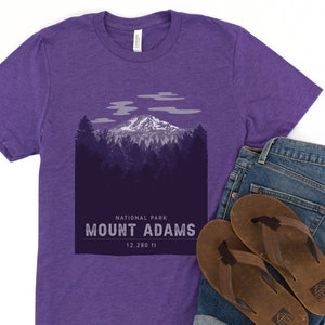 Mount Adams National Park Mountaineer Gift | Pahto Wilderness Hiking, Camping, Climbing Klickitat in Cascade Mountain Range Washington