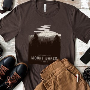 Mount Baker National Park Mountaineer Gift | Koma Kulshan Wilderness Hiking, Camping, Climbing in North Cascades of Washington