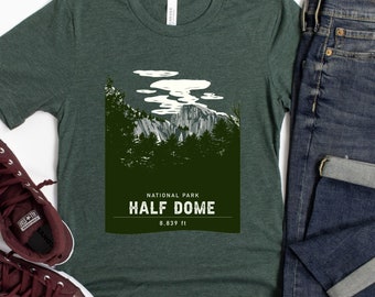 Regalo de montañismo del Parque Nacional De Media Cúpula / Senderismo por la naturaleza de la montaña, Camping, Escalada en el Parque Nacional Yosemite California