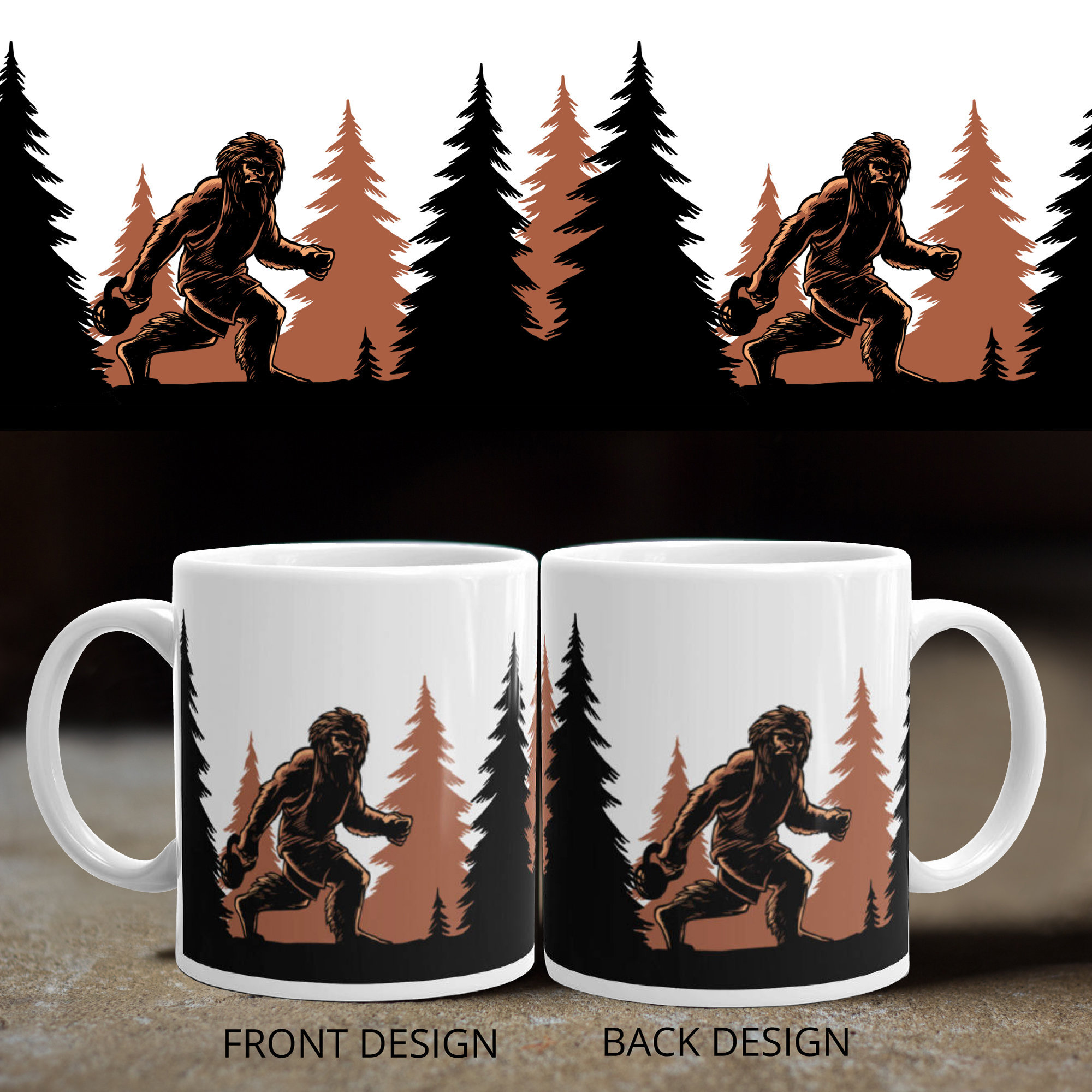 beast coffee cup Beast Mode Pole Dance Mug – Push and Pole main image 1