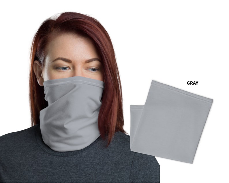 Neck Gaiter Face Cover Dust Mask Tube Bandana Cloth Face Etsy