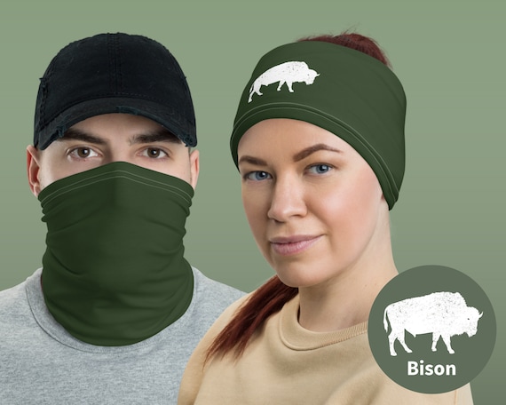 animal face neck gaiter