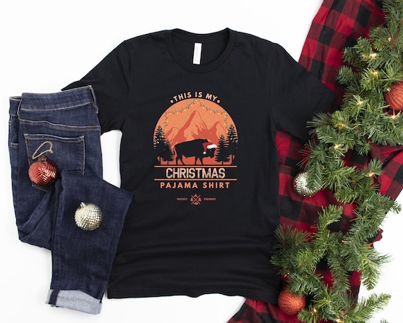 This Is My Christmas Pajama Shirt Funny Xmas Pajama Gift This Is My Christmas Pajama Shirt Funny Xmas Pajama Gift