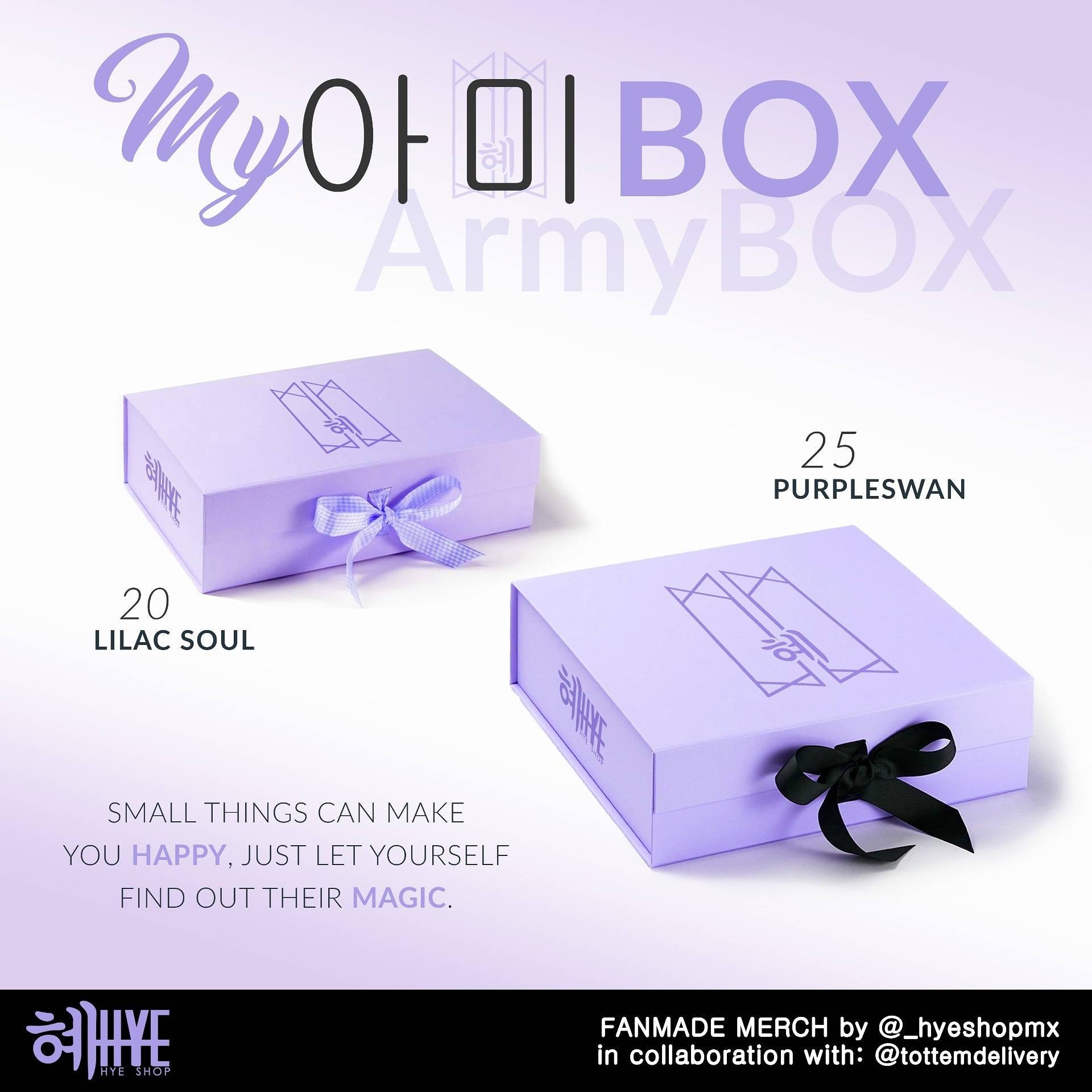 pop in a box bts