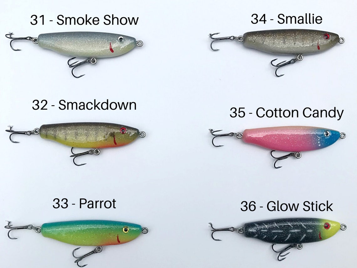 Handmade Wooden Fishing Lure Etsy