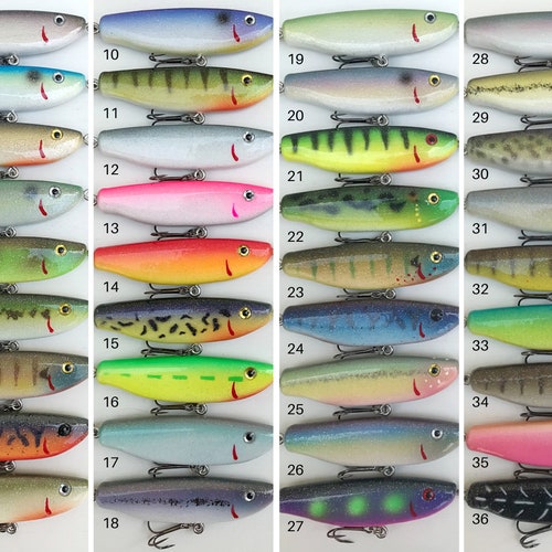 Handmade Wooden Fishing Lure Etsy