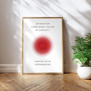 Human Design GENERATOR-profiel 1/3 | Menselijk ontwerpposter | Minimalistische muurkunst | Digitale afdruk | Spirituele wanddecoratie | Dagelijkse affirmaties