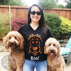 Halloween Doodle Shirt, Halloween shirt, Halloween dog shirt, doodle mom shirt, dog mom shirt, doodle dad shirt, dog dad shirt