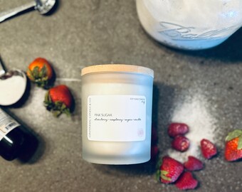 Pink Sugar Soy Candle