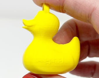 Duck keychain bulk, cruising ducks, 3D printed duck, cruise gift exchange, stateroom door decor for cruise, gift for kids