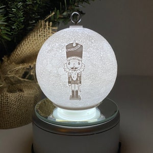 Nutcracker ornament, photo nightlight, light up picture, christmas gift for daughter, stocking stuffer for mom, Triple Threat Planner