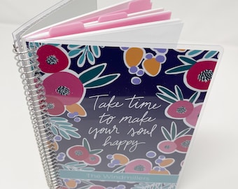 Top tabs for The Plum Paper Planner, planner dividers, A5, Plum Paper Dividers