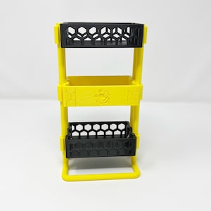 Mini planner carts, Eco friendly gifts for her, Washi tape holder, Office desk accessories for women, Paper clip holder, Honey bee gifts for