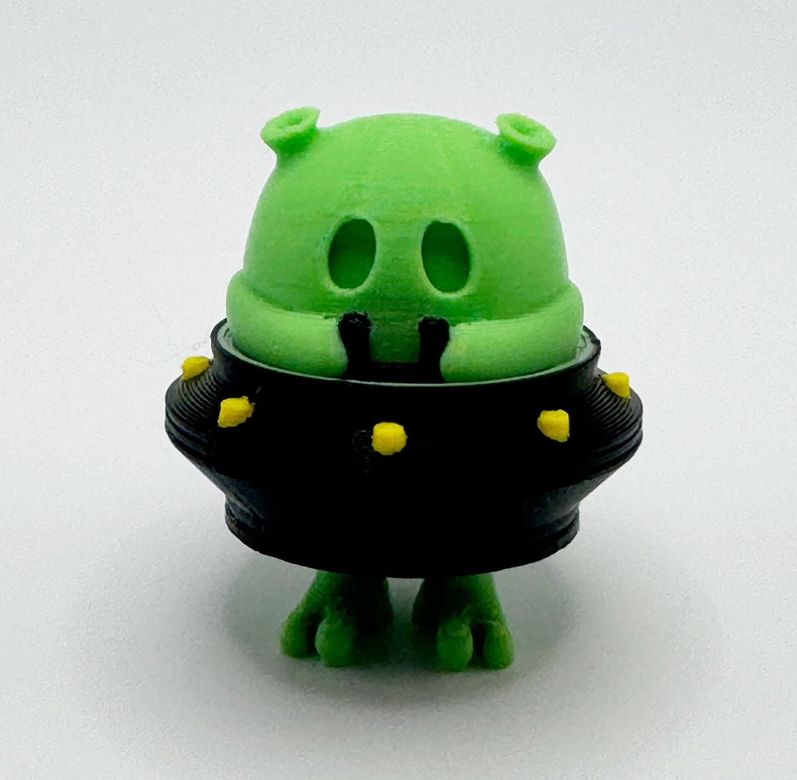 Alien Desk Model Alien Desk Accessories, 3D Printed Desk Pet, Articulating Animal, Gift ...
