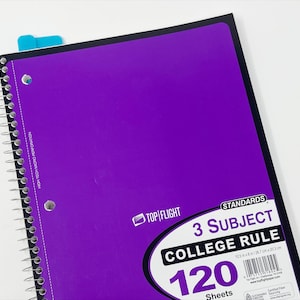 Notebook Dividers for Spiral Bound. Bookmarks