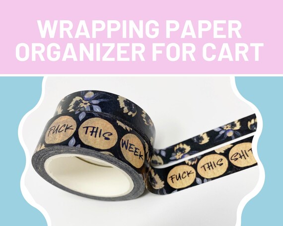 F this swear washi tape set, crafter gifts, scrapbooking supplies, work bestie gift, planner tape, penpal gift, decorative tape floral washi