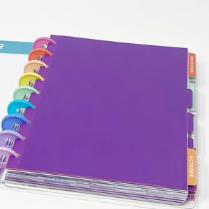 Tabbed Dividers for Happy Planner Classic Discs planner, dividers, planner organizer inserts eco friendly planner notebook