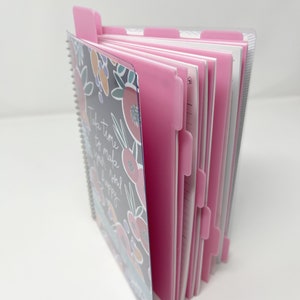 Tabbed dividers for The Plum Paper Planner, set dividers, A5, Plum Paper Dividers