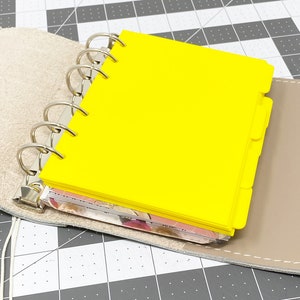 A6 rings Planner dividers, ring planner inserts, planner inserts, personalized planner inserts, planner divider tabs,
