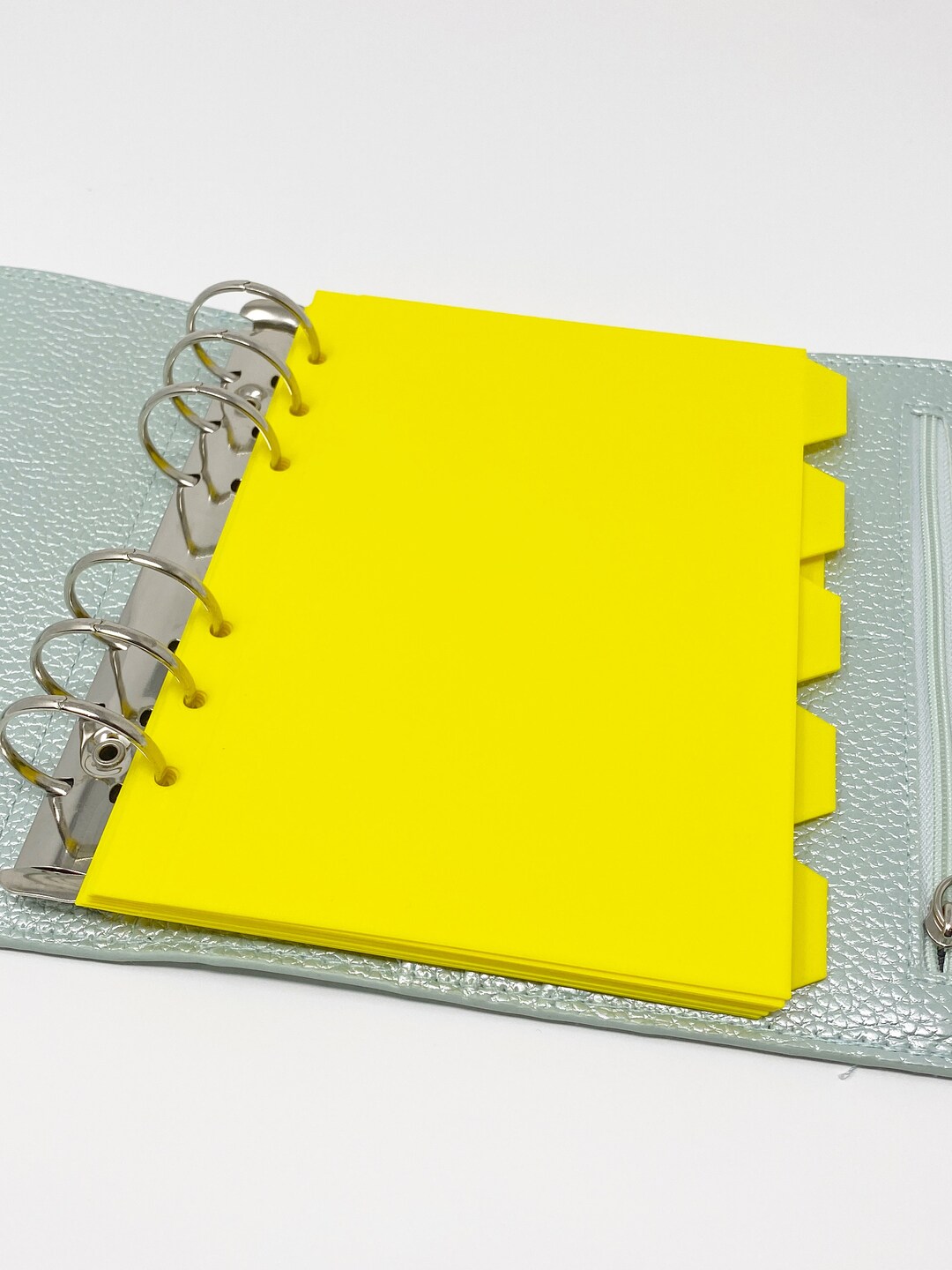 B6 Rings Tabbed Planner Dividers, Set of Dividers, B6 Ring Planner