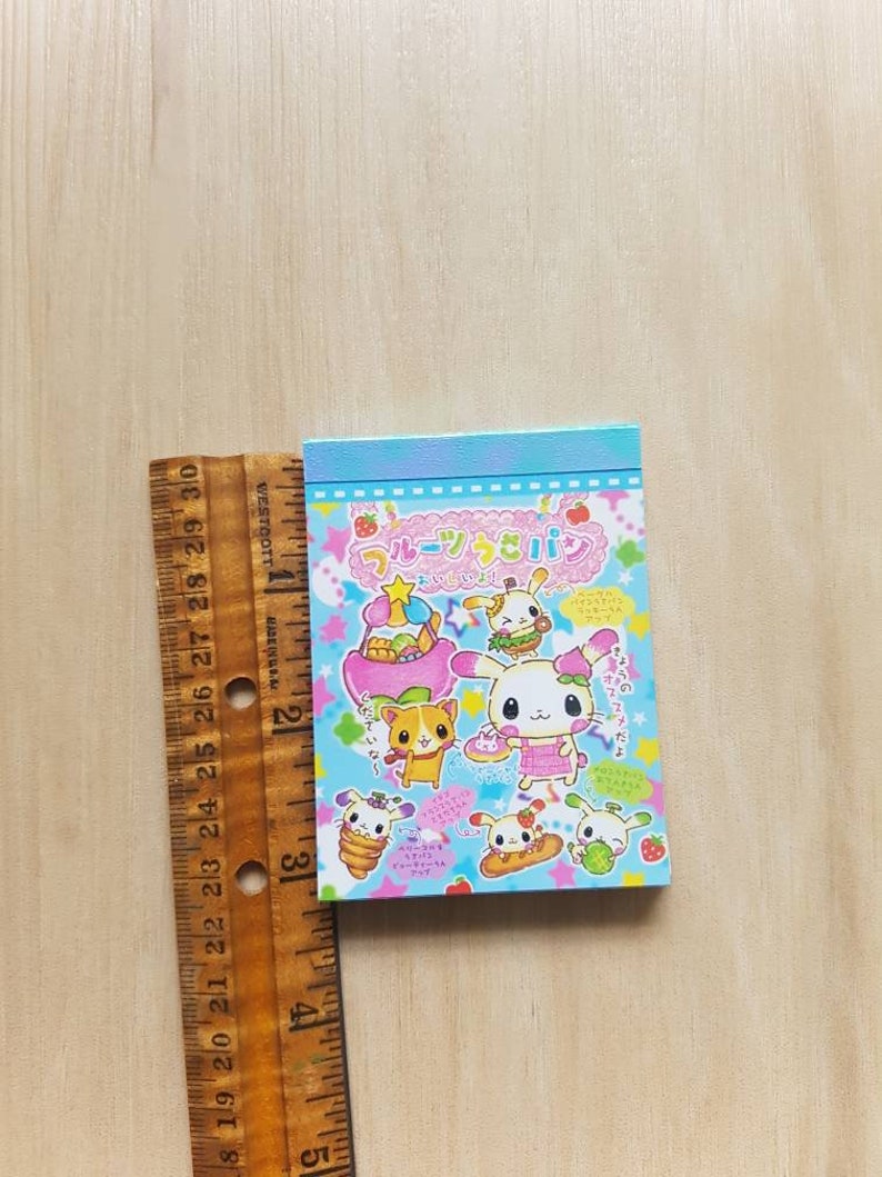 Vintage Pool Cool Bunnies Mini Memo Pad