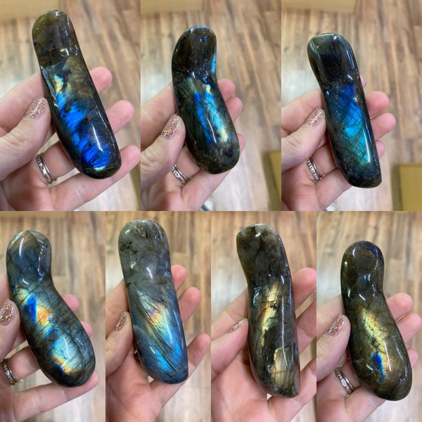 Labradorite Wands/Massage Wand/ Yoni Wand