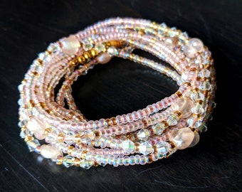 Custom-made waist beads with clasp - GLAM PARTY COLLECTION