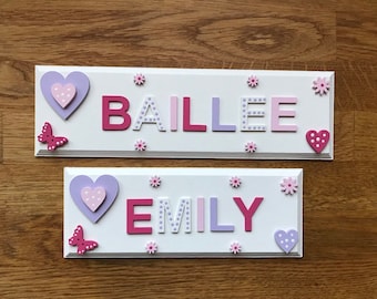 Personalised children’s bedroom door plaque, sign,wall toy box. Wooden name plaque. Wooden sign, nursery children’s room decor. Ideal gift